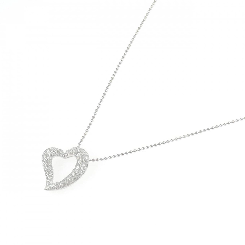 Dây chuyền kim cương hình trái tim PT900/PT850 0.50CT - Hàng hiệu Chính hãng 855875