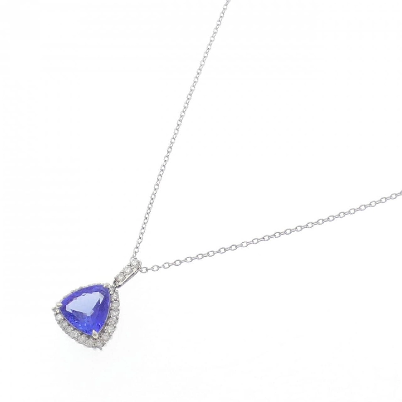 Dây chuyền Tanzanite PT900/PT850 3.23CT - Hàng hiệu Chính hãng 858555
