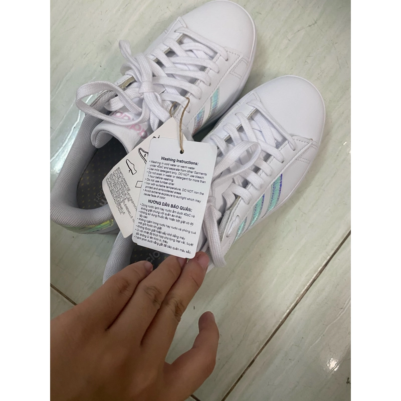 Giày addidas GRAND COURT 2.0 size 5.0 US ( 35 - 36 ) mới 100% 469571