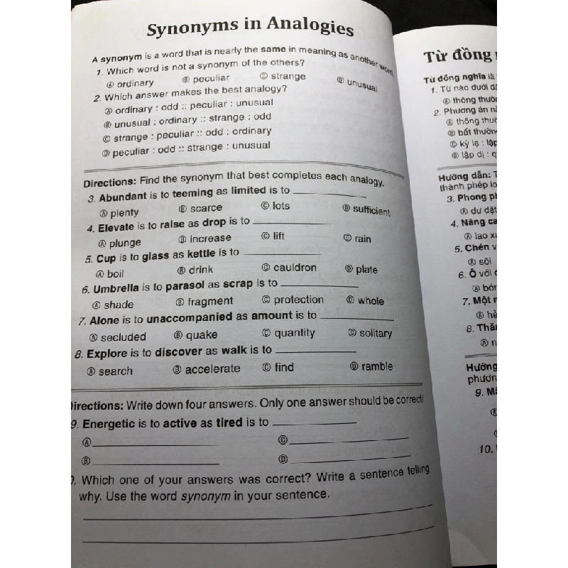 Analogies for critical thinking 5 2018 mới 90% bẩn nhẹ HPB0709 HỌC NGOẠI NGỮ 458345