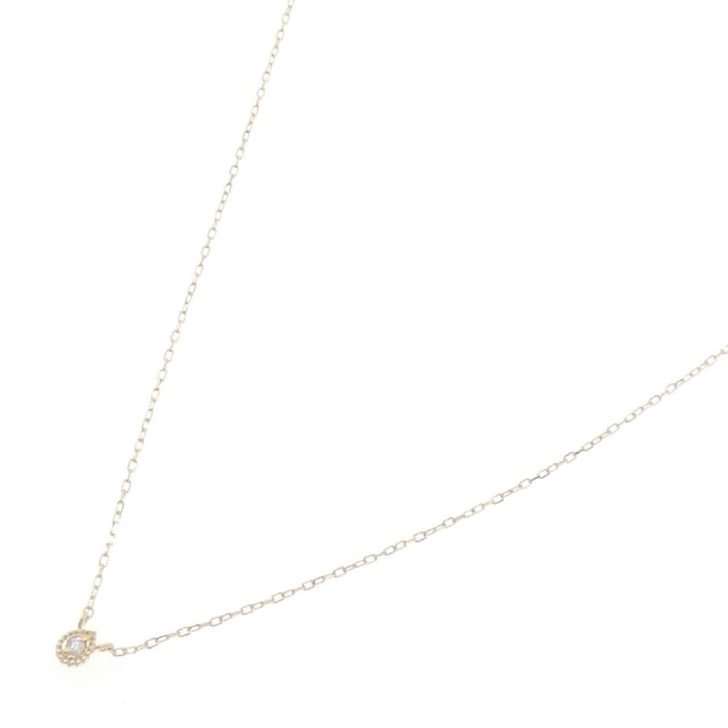 K10YG Dây chuyền kim cương 0.01CT - Hàng hiệu Authentic 856126