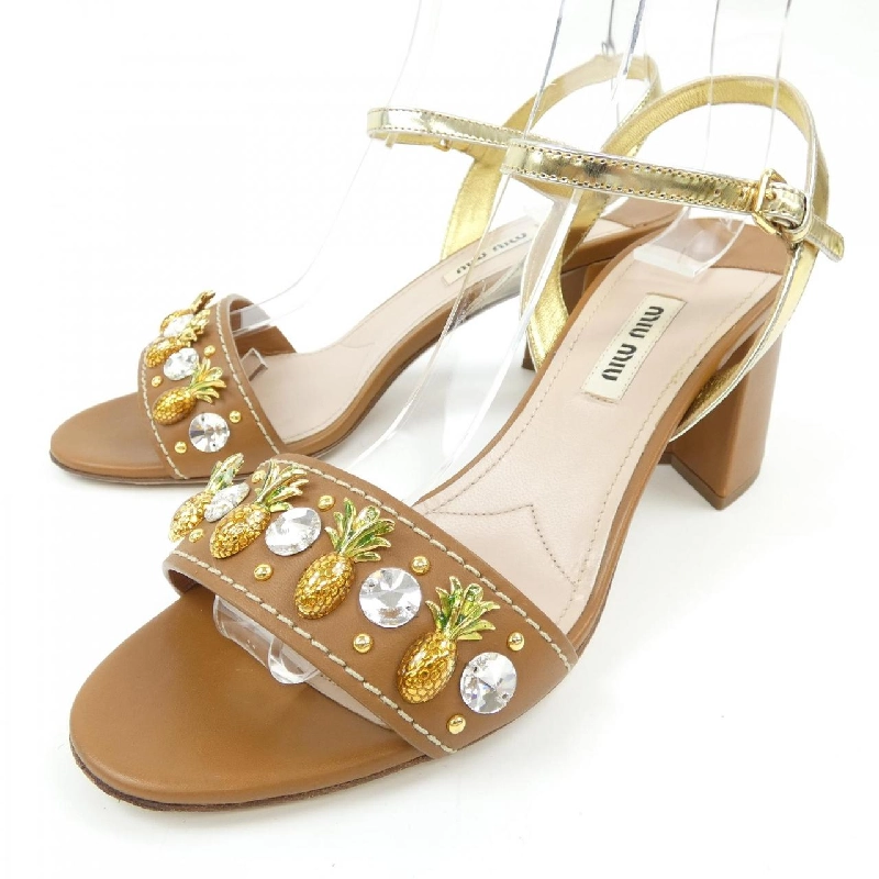 Giày cao gót MIU MIU - Hàng hiệu Chính hãng 830711