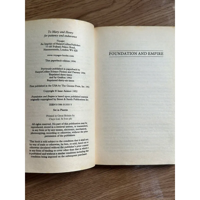 Foundation and Empire - Isaac Asimov 787579