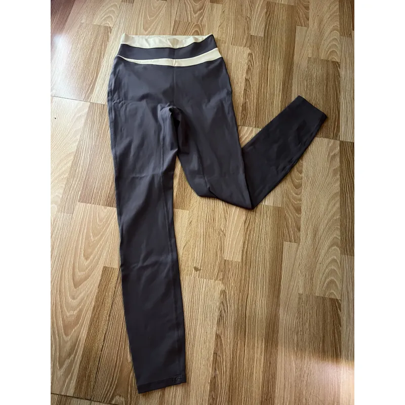 Quần tập yoga, gym legging nữ chất thun lạnh lulu mềm mịn co giãn Size S  596672