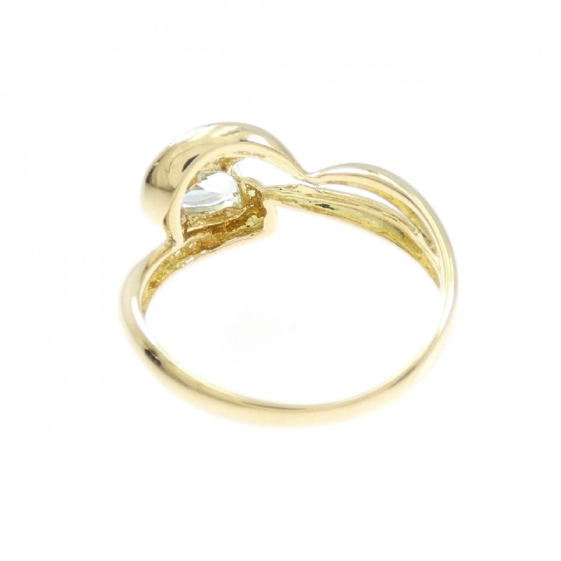 Nhẫn Aquamarine K18YG 0.53CT - Hàng hiệu Authentic 851740