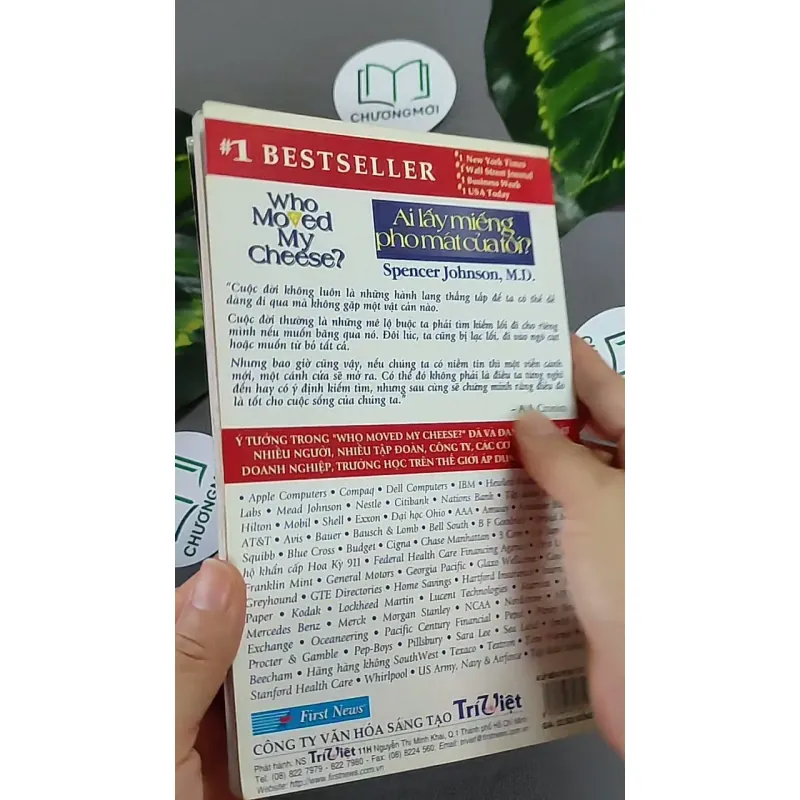 Ai Lấy Miếng Pho Mát Của Tôi? - Spencer Johnson,M.D 604655
