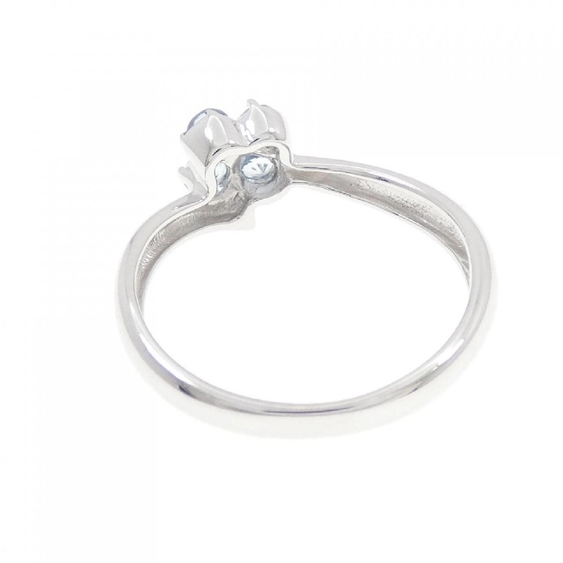 Nhẫn Aquamarine K14WG 667893