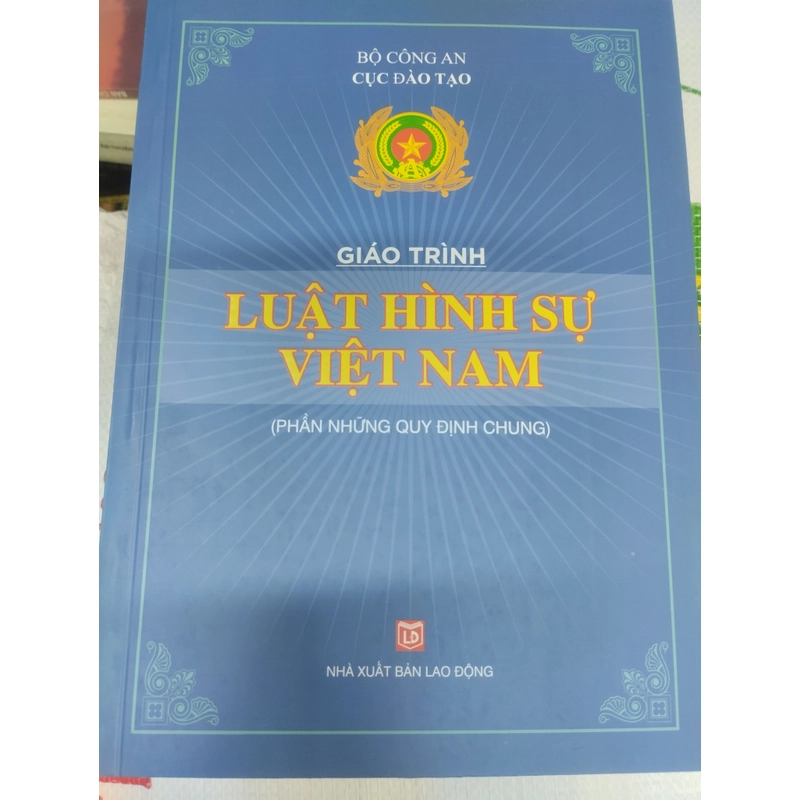 Combo full 3 cuốn giáo trình luật hình sự việt nam. Tập 1+2+ phần chung 278915