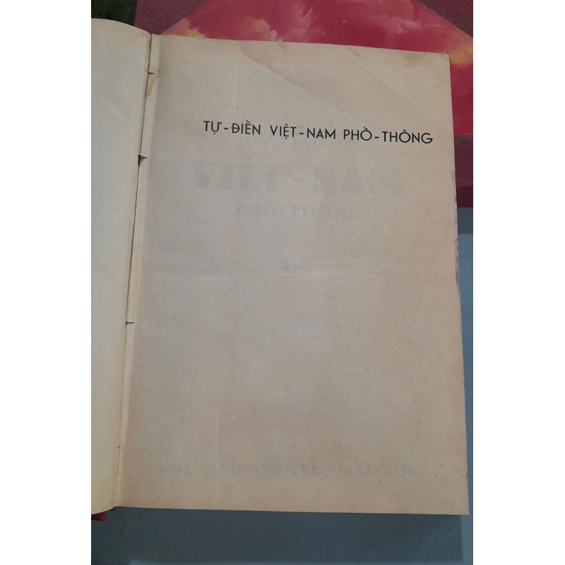 TỰ ĐIỂN VIỆT NAM PHỔ THÔNG - ĐÀO VĂN TẬP 476145