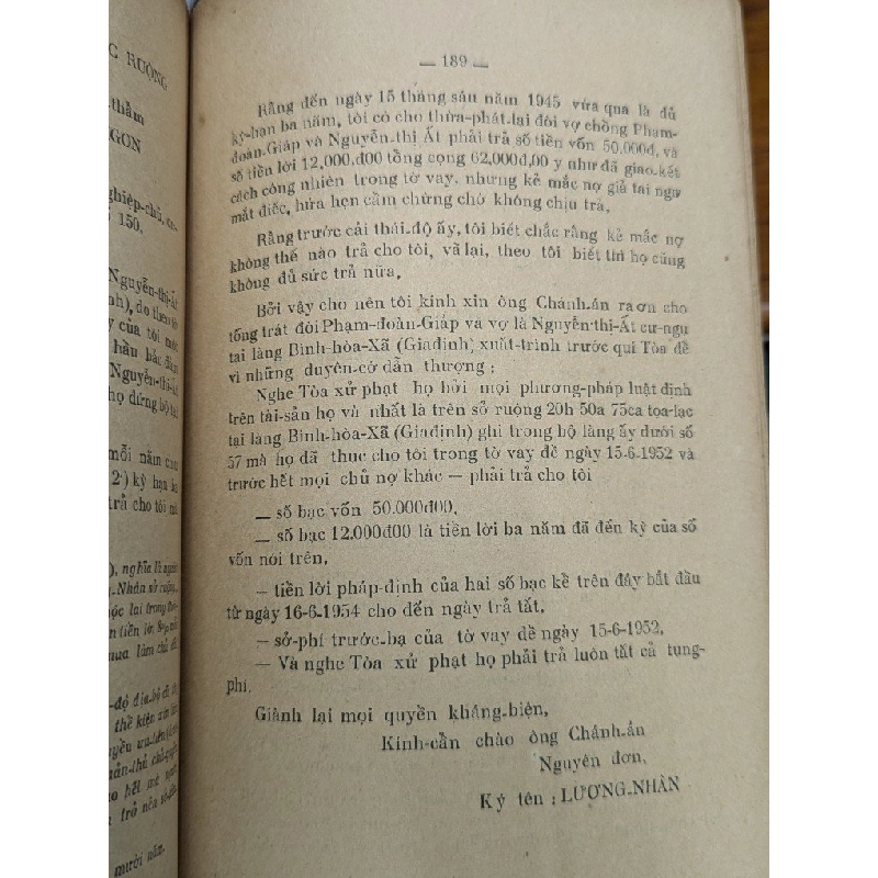 CÁCH TRANH TỤNG VỀ DÂN SỰ ( HỘ ) - PHAN VĂN THIẾT ( IN LẦN THỨ NHẤT ) 272197