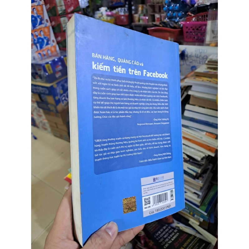 Bán hàng quảng cáo và kiếm tiền trên Facebook - Nguyễn Phan Anh - 2018 mới 80% ố nhẹ - MARKETING KINH DOANH - HCM0111 924461