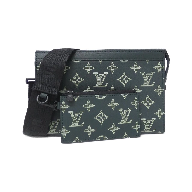 Túi đeo vai Louis Vuitton Monogram Shadow Gaston Wearable Wallet M27148 - Hàng hiệu Chính hãng 802358