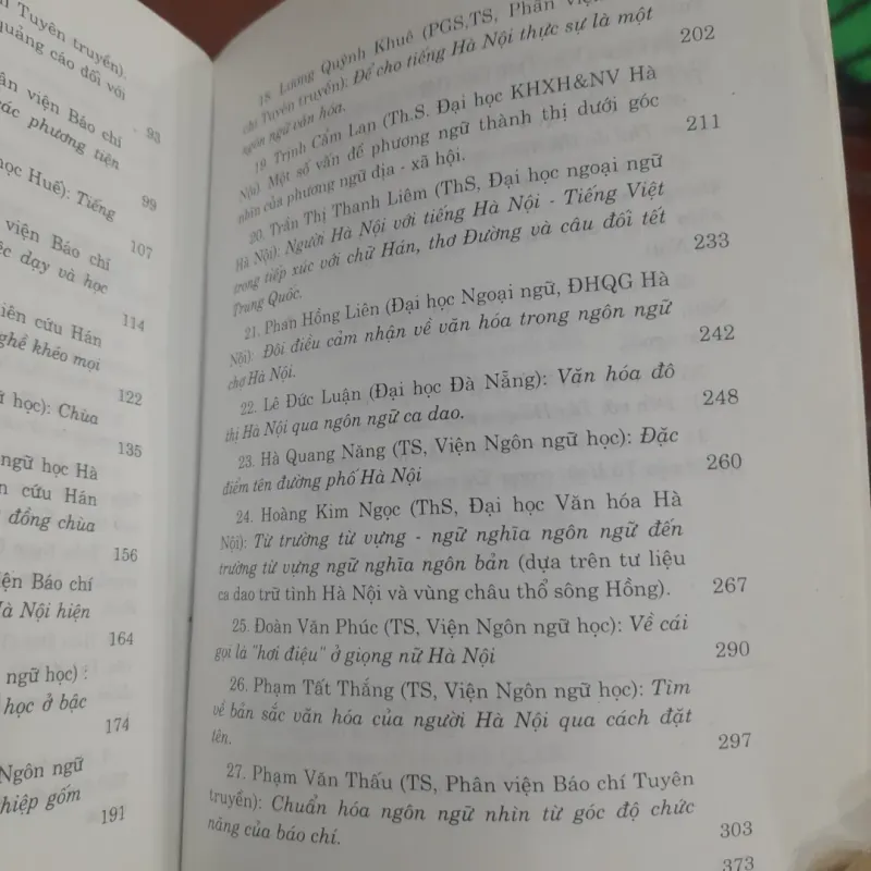 Tiếng Hà Nội trong mối quan hệ  với Tiếng Việt và Văn hóa Việt Nam 1020052