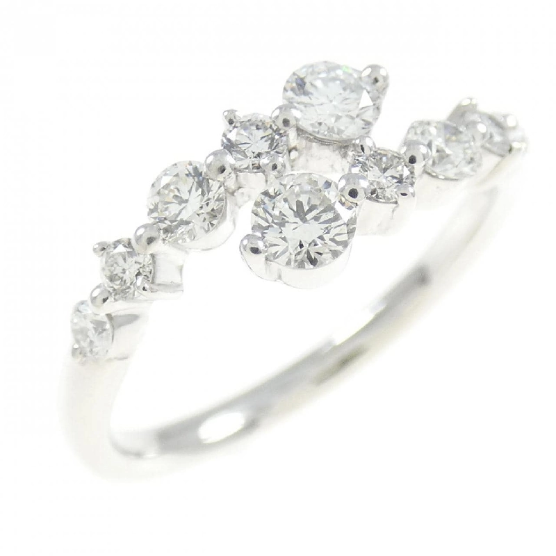 Nhẫn kim cương K18WG 0.50CT 672844