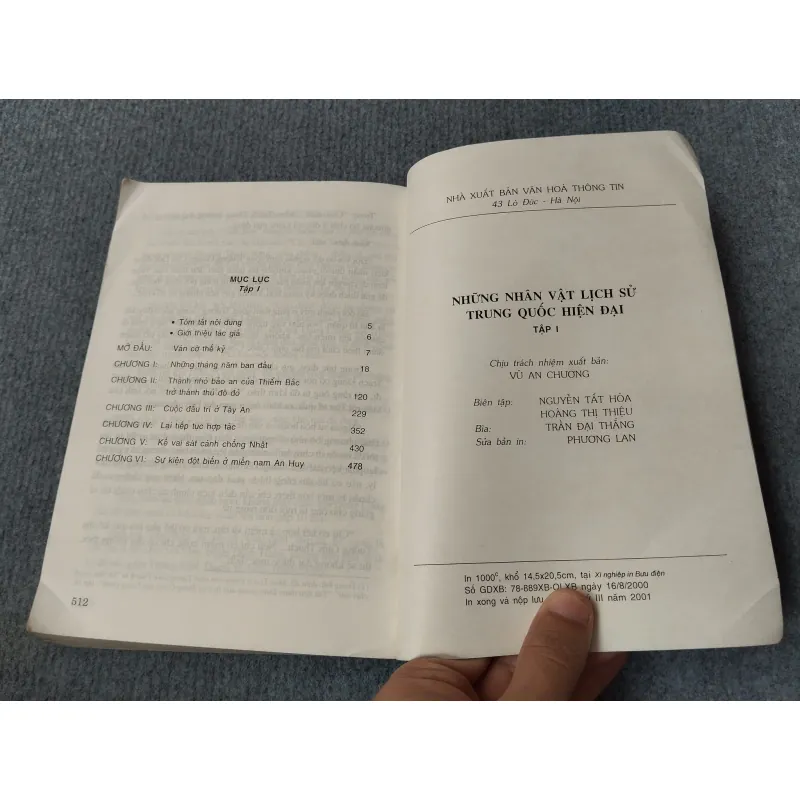 NHỮNG NHÂN VẬT LỊCH SỬ TRUNG QUỐC HIỆN ĐẠI TẬP 1 717925