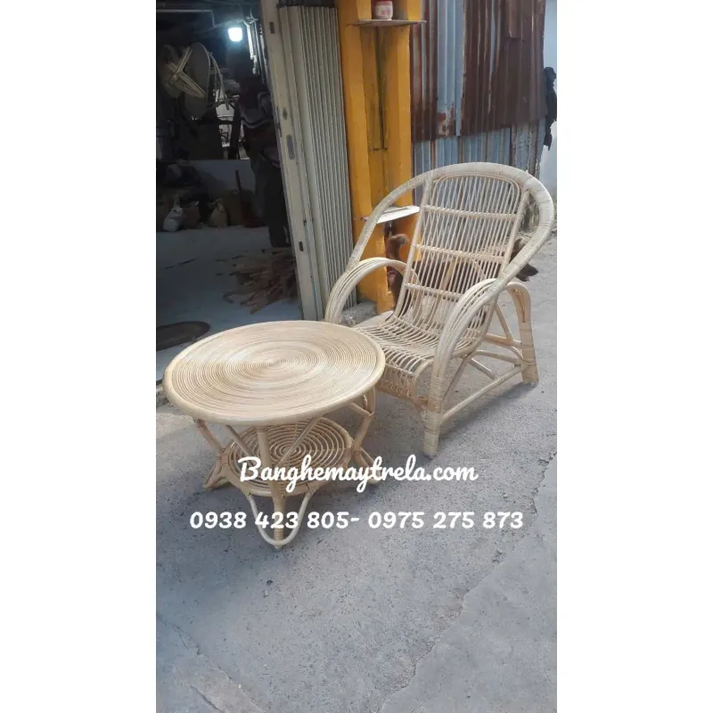 Bộ bàn trà mây phòng ngủ 927405