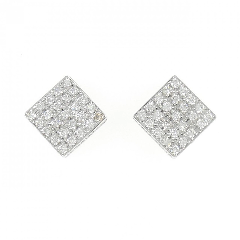 K18WG Bông tai kim cương 2.30CT - Hàng hiệu Chính hãng 872348