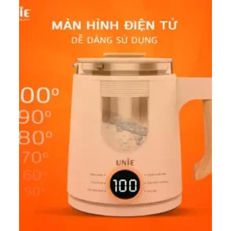 💎 UNIE UEK1081W – Ấm siêu tốc đa năng 6 chức năng, an toàn tuyệt đối, sang trọng tinh tế! 716108