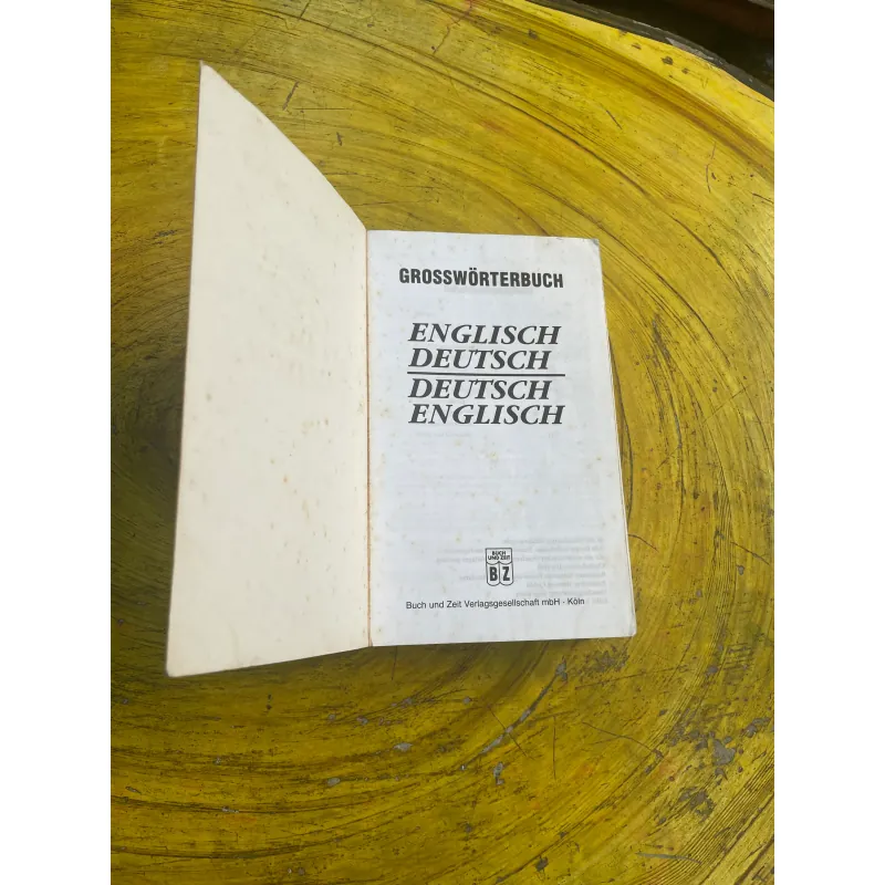 TỪ ĐIỂN ANH - ĐỨC - ĐỨC - ANH BÌA MỀM 730586