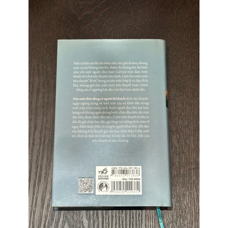 Nếu một đêm đông có người lữ khách - Italo Calvino (Bìa cứng) 460516