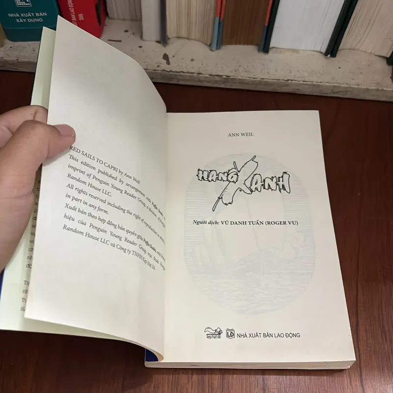 II Văn Học Thiếu Nhi: Hang Xanh - ANNA WEIL - ROGER VU (Dịch) - 2020 709209