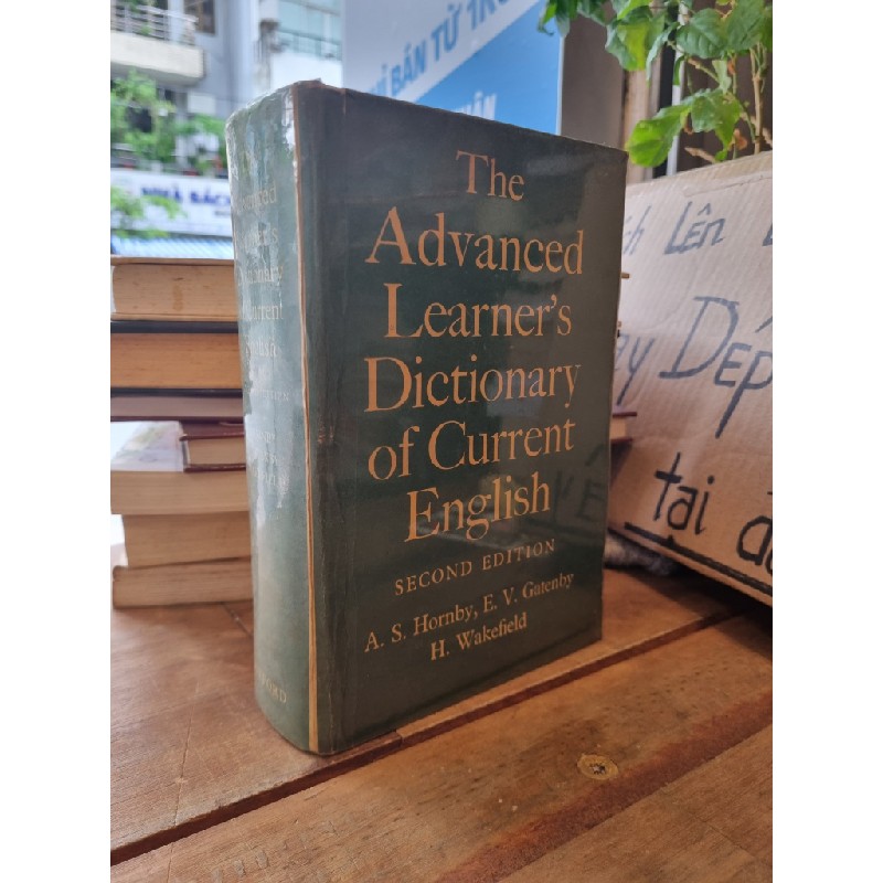 THE ADVANCED LEARNER'S DICTIONARY OF CURRENT ENGLISH - A.S. Hornby 164829