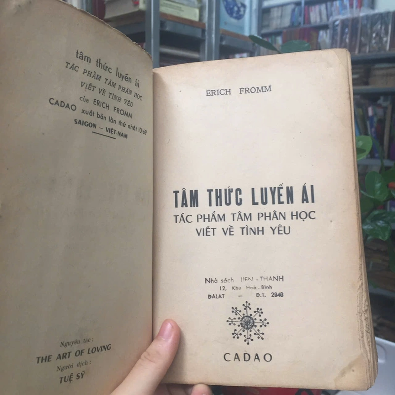 TÂM THỨC UYẾN ÁI - ERICH FROMM 495036