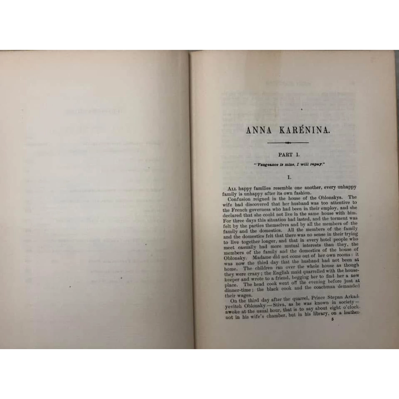 Sách cổ ANNA KARÉNINA - Tolstoi - 1886 454833