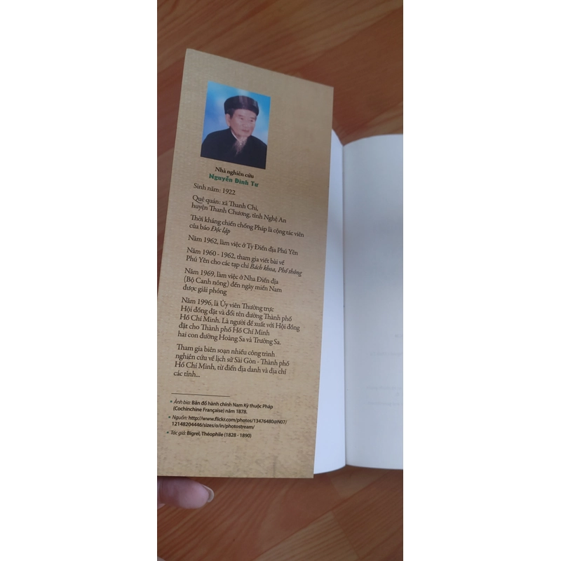 Địa CHÍ HÀNH CHÍNH CÁC TỈNH NAM KỲ  497817