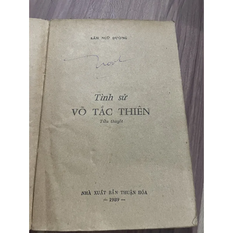 Lâm Ngữ Đường - tình sử Võ Tắc Thiên  687538