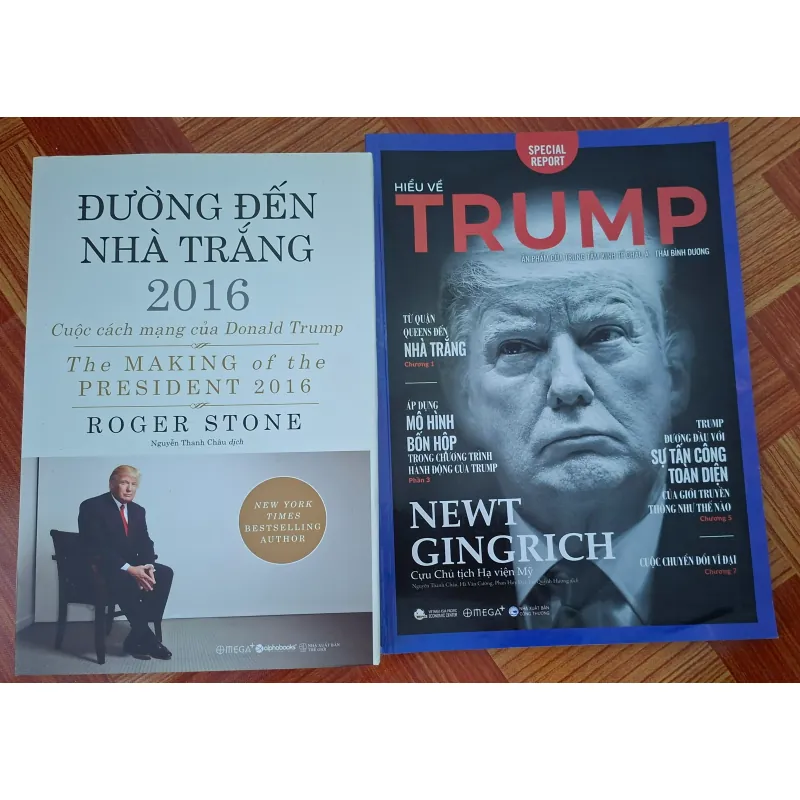 COMBO Sách Hiểu Về Trump & Hillary Clinton và Đường đến nhà trắng 751299