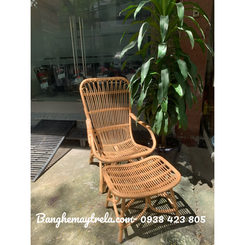 Ghế mây đọc sách cho người già 521936