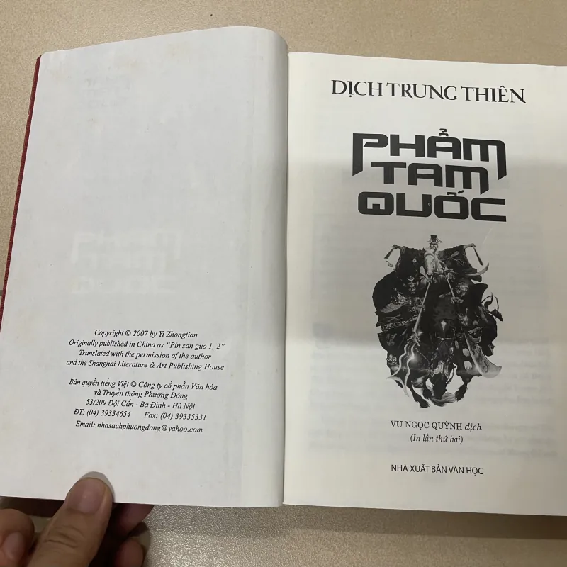 Phẩm tam quốc - Dịch Trung Thiên (c47) 1013750