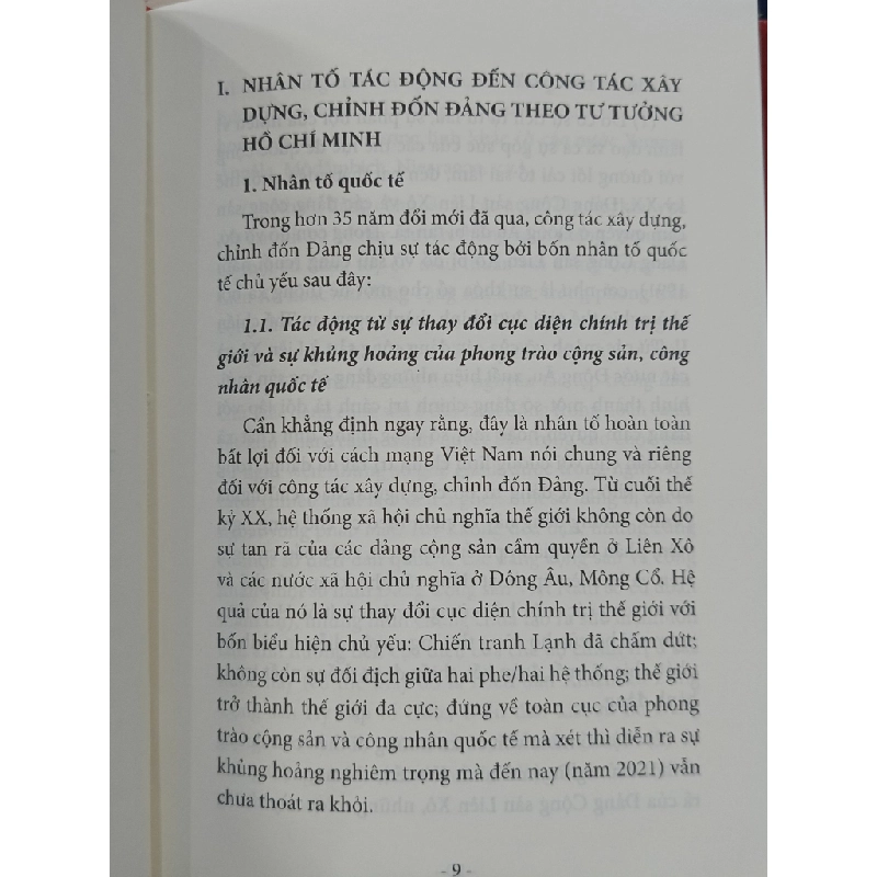 Xây dựng, chỉnh đốn Đảng theo sự chỉ dẫn của Tư tưởng Hồ Chí Minh - GS.TS. Mạch Quang Thắng 506583