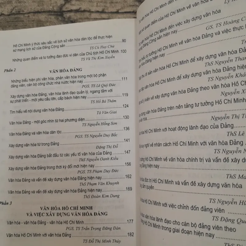 Văn hóa Hồ Chí Minh và việc xây dựng Văn hóa Đảng hiện nay. Tiến sỹ Phan Công Khanh 695473