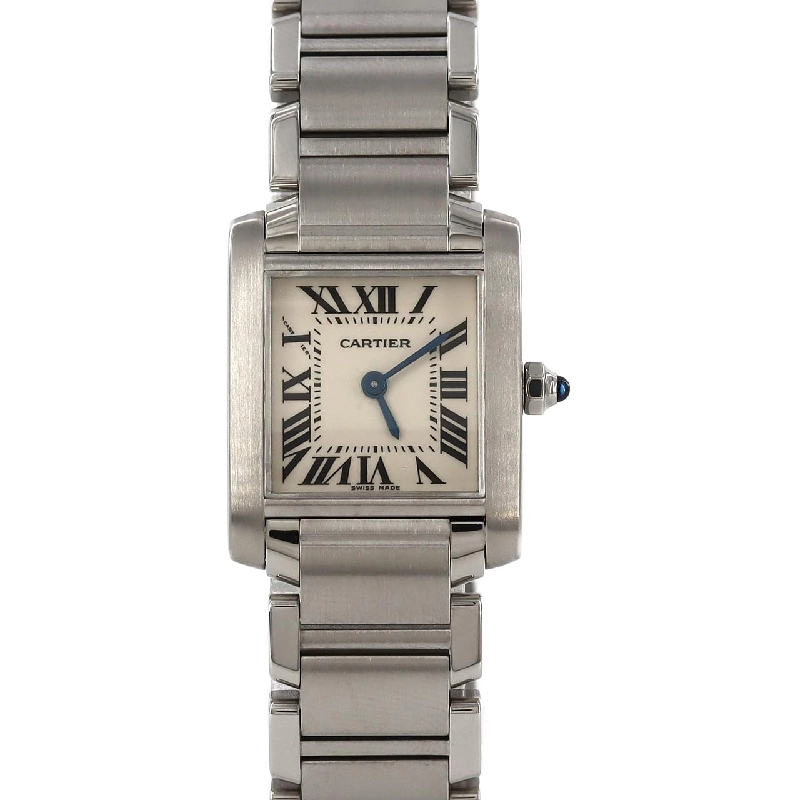 Cartier Tank Française SM W51008Q3 SS Quartz - Hàng hiệu Chính hãng 881988