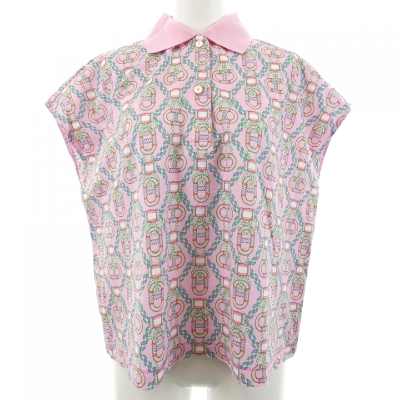 HERMES Kanoe 3E4602DB Áo polo - Hàng hiệu Chính hãng 824407