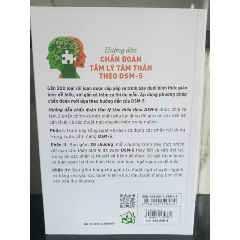 Sách Hướng dẫn chẩn đoán tâm lý tâm thần theo DSM-5 - TS. Phạm Toàn 1006231