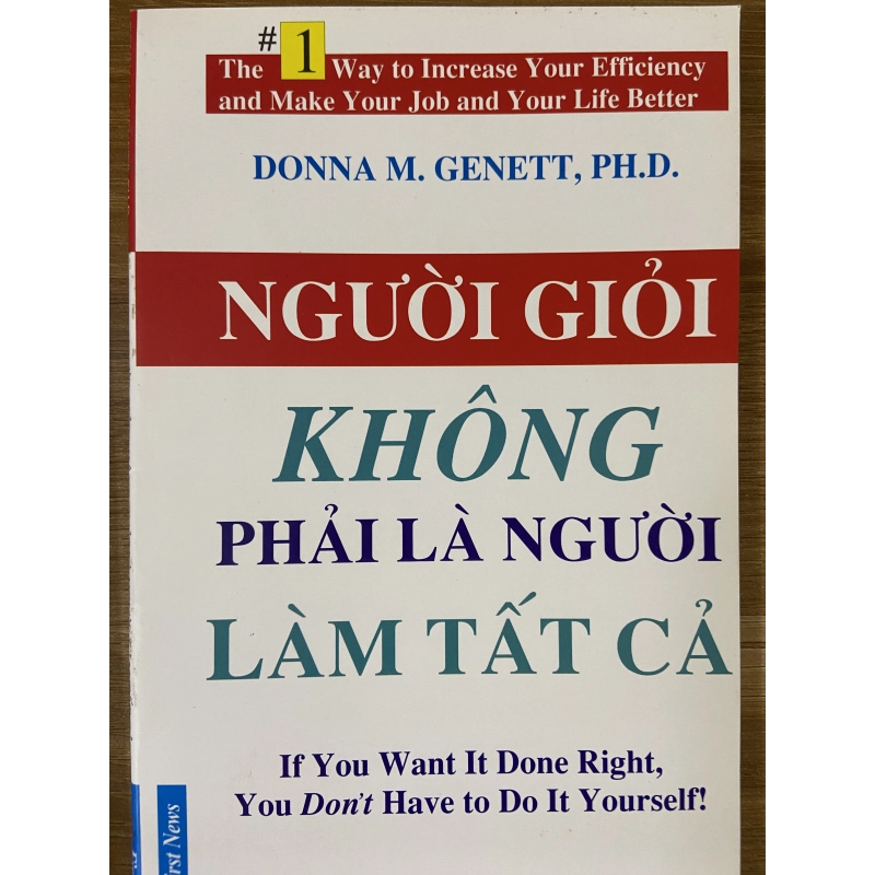 Người giỏi không phải là người làm tất cả 541391