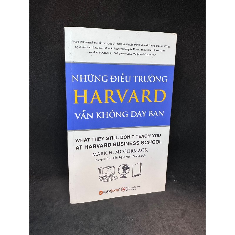 Những điều trường Harvard vẫn không dạy bạn New 90% SBM2702 64566