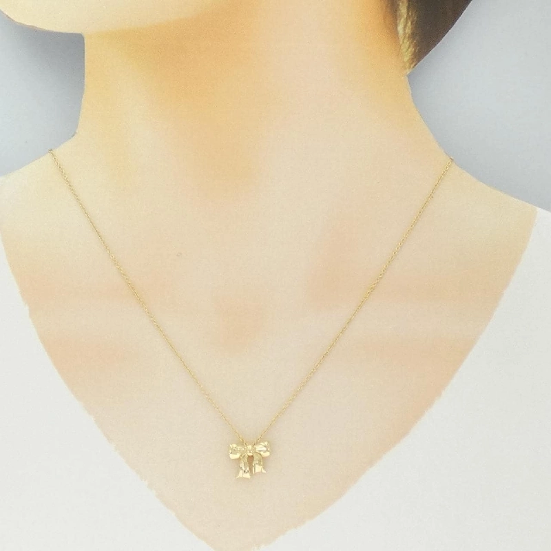 Dây chuyền nơ hộp xanh Tiffany - Hàng hiệu Authentic 842515