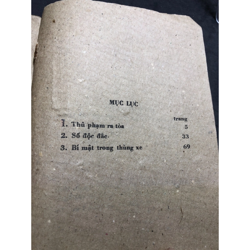 Thủ phạm ra toà 1987 mới 50% ố bẩn Nguyễn Trần Thiết, Nguyễn Xuân Hải và Trần Thanh HPB0906 SÁCH VĂN HỌC 915707