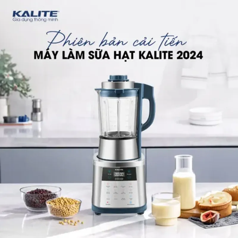 Máy làm sữa hạt Kalite KCBV8P đa năng 8in1 bền bỉ, chống trào, chính hãng mới 100% 573739