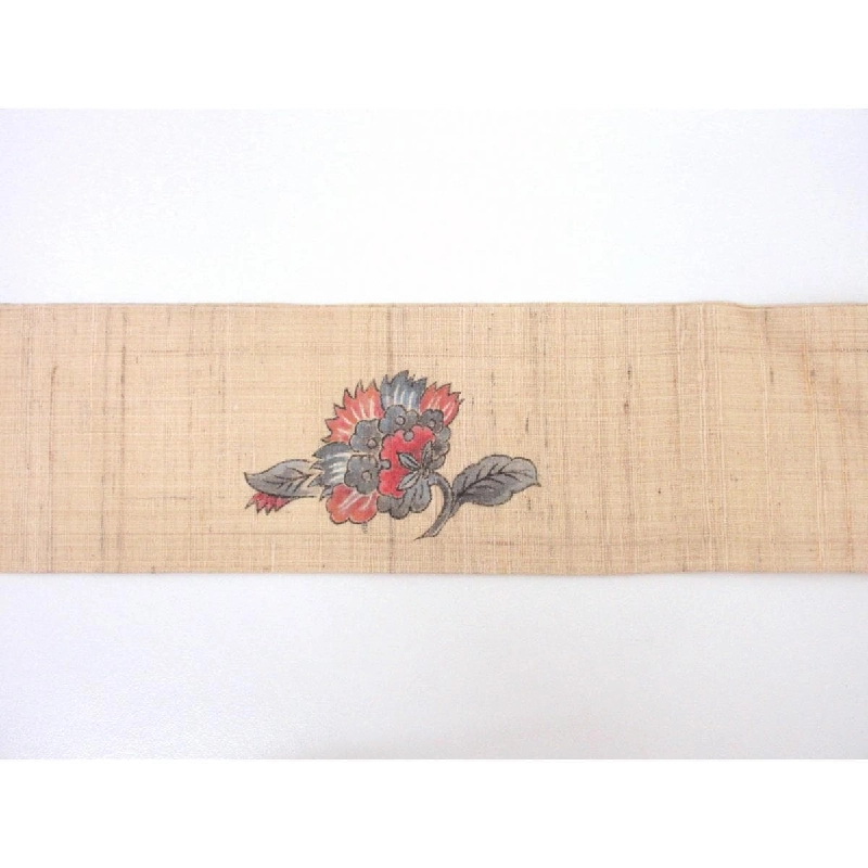 Đai Nagoya - Dệt tơ tằm, chế tác Yuzen - Hàng hiệu Authentic 875215