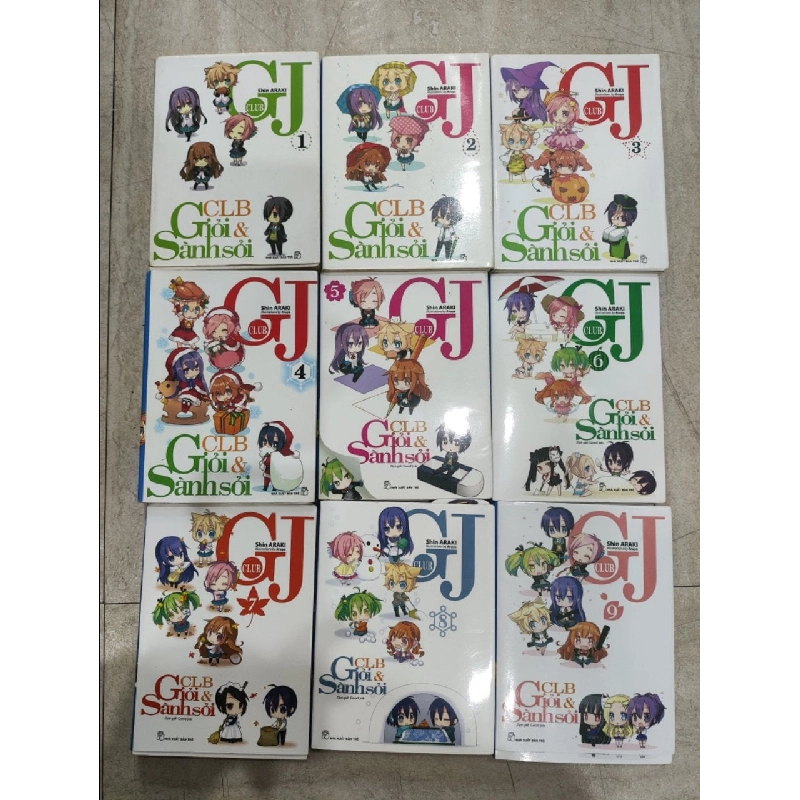 Câu Lạc Bộ Giỏi Và Sành Sỏi - Shin Araki (Full 9 cuốn) 327968