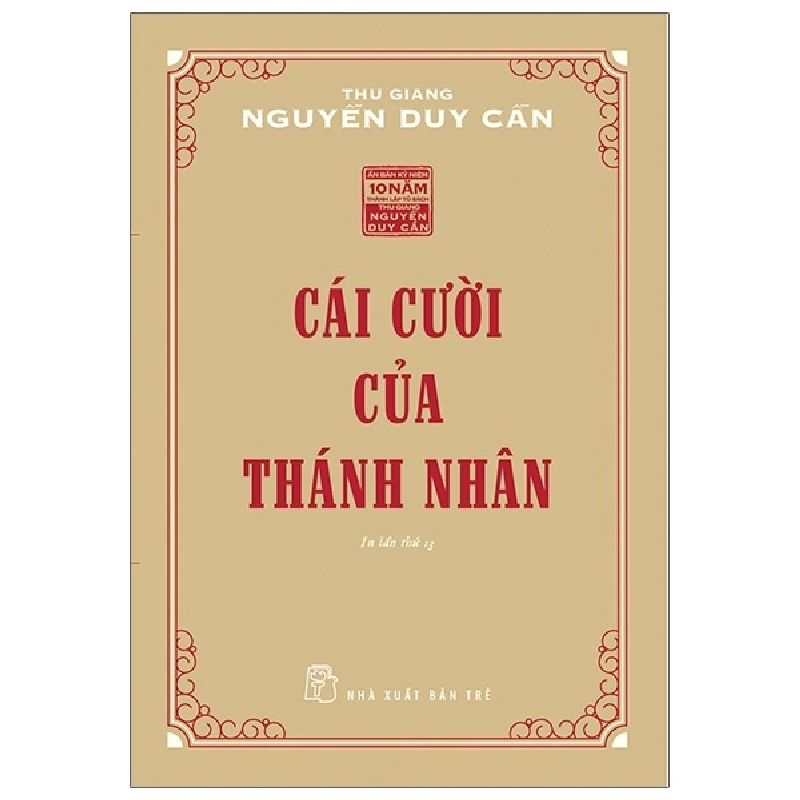 Cái Cười Của Thánh Nhân - Thu Giang Nguyễn Duy Cần 294905