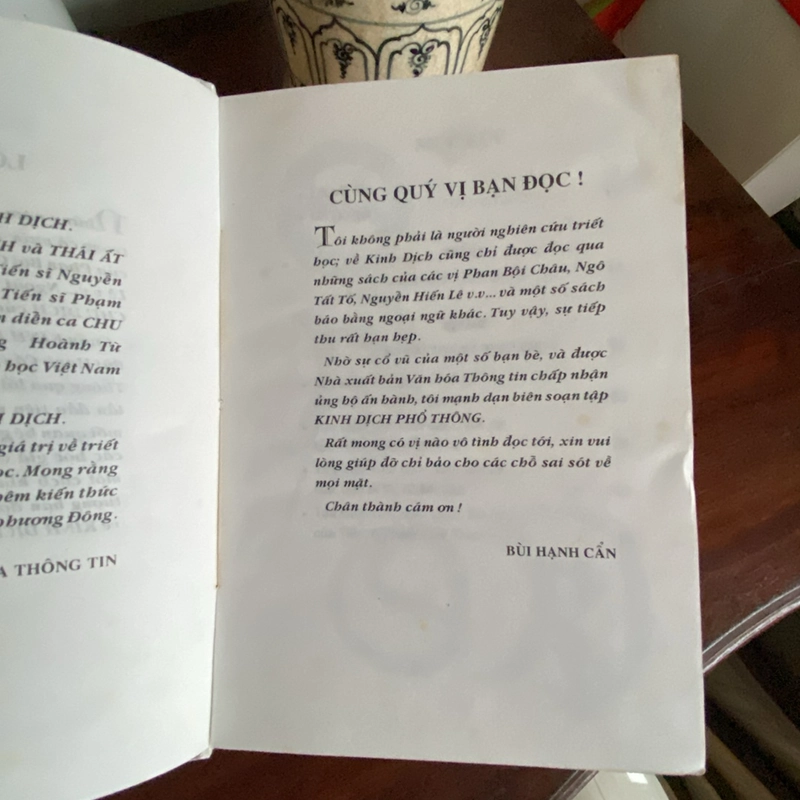 KINH DỊCH PHỔ THÔNG (bìa cứng in năm 1997) 462714