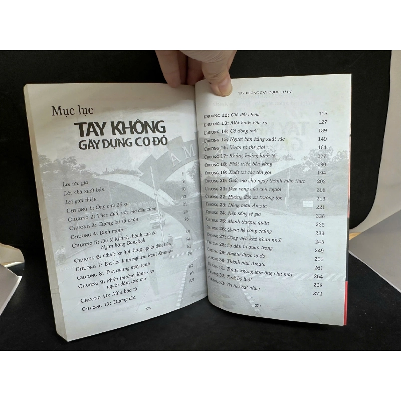 [Phiên Chợ Sách Cũ] Tay Không Gây Dựng Cơ Đồ, 2009 - Vikrom Kromadit H1809 SBM 701985