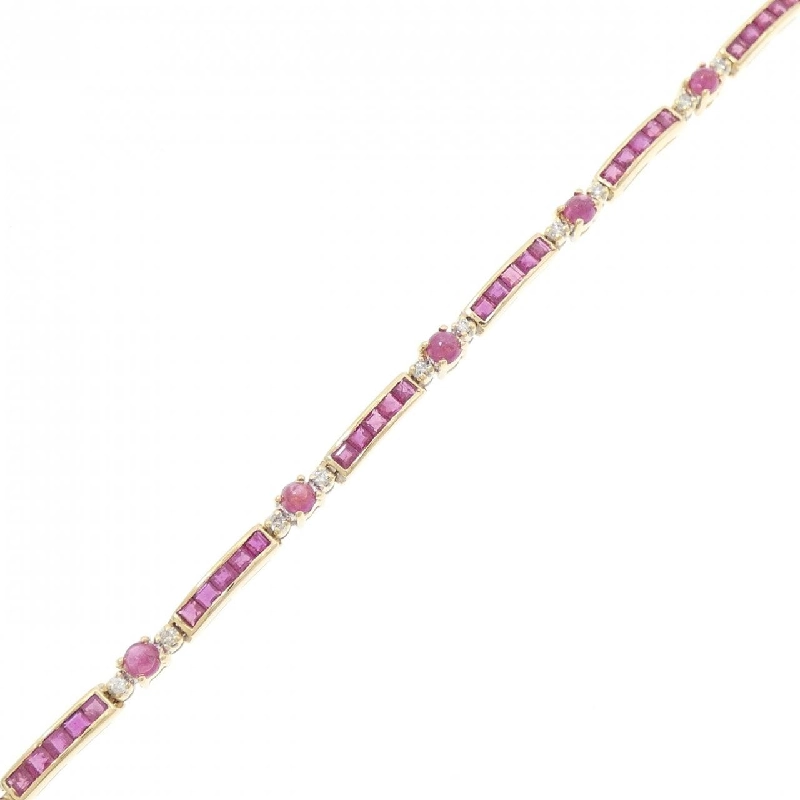 Bông tay ruby 750YG - Hàng hiệu Authentic 871153