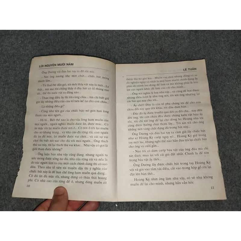 LỜI NGUYỀN MƯỜI NĂM - LÊ TUẤN 588741